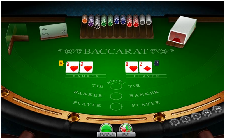 top baccarat score